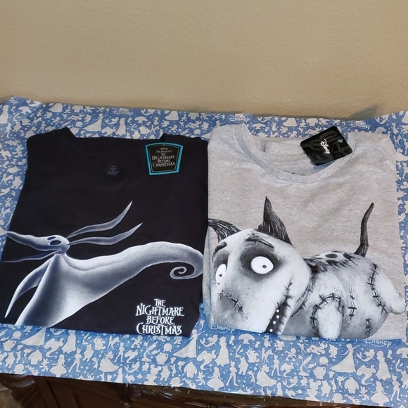 Disney Other - 2 NIGHTMARE BEFORE CHRISTMAS T SHIRTS